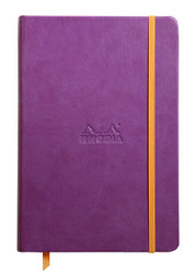 Rhodia Rhodiarama Webnotebook - Lined 96 sheets - 5 1/2 x 8 1/4 - Purple cover