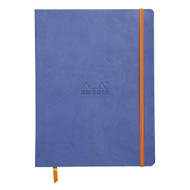 Rhodia Rhodiarama Softcover Notebook - 80 Dots Sheets - 9 3/4 x 7 1/2 - Sapphire