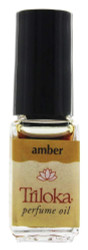 Amber - Triloka Perfume Oil - 1/8 Ounce Bottle