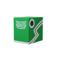Card Deck Box Double Shell: Green/Black - Dragon Shield