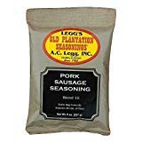 A.C. Legg Blend 10 Pork Sausage Seasoning - 8 Ounce pack of 3