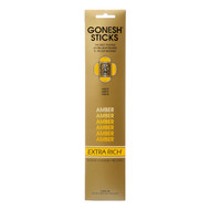 Gonesh Extra Rich Amber Incense 20 Sticks