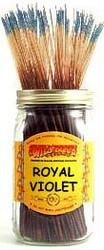 Wildberry Incense Sticks, 100 Sticks - Royal Violet