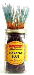 Wildberry Incense Sticks, 100 Sticks - Havana Blue
