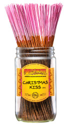 Wild Berry Christmas Kiss Incense Sticks, 100 Count Hand-Dipped Aromatic Incense