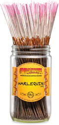 Wildberry Incense Sticks, 100 Sticks - Harlequin