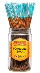 Wild Berry Pounding Surf Incense Sticks, 100 Count Hand-Dipped Aromatic Incense