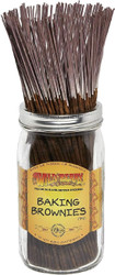 Wild Berry Baking Brownies Incense Sticks, 100 Count Hand-Dipped Aromatic Incense