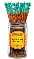 Wild Berry Queen of the Nile Incense Sticks, 100 Count Hand-Dipped Aromatic Incense