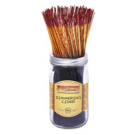 Wild Berry Simmering Cider Incense Sticks, 100 Count Hand-Dipped Aromatic Incense