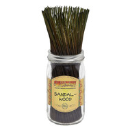Wild Berry Sandalwood Incense Sticks, 100 Count Hand-Dipped Aromatic Incense