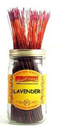 Wildberry Incense Sticks, 100 Sticks - Lavender