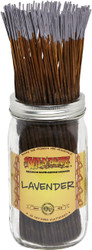 Wild Berry Lavender Incense Sticks, 100 Count Hand-Dipped Aromatic Incense