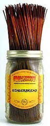 Wildberry Incense Sticks, 100 Sticks - Gingerbread