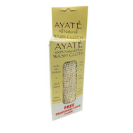Ayate Natural Fiber Washcloth With Free Crystal Deodorant