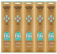 Gonesh Incense Sticks Extra Rich Collection - Number #12-5 Packs (100 Total)