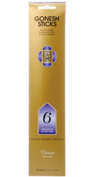Gonesh Incense Sticks Classic Collection - No. 6 Perfumes of Ancient Times 5 Packs (100 Total)