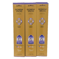 Gonesh Incense Sticks Extra Rich Collection: No6 Perfumes of Ancient Times 12 Pack (20 Sticks/Pack)