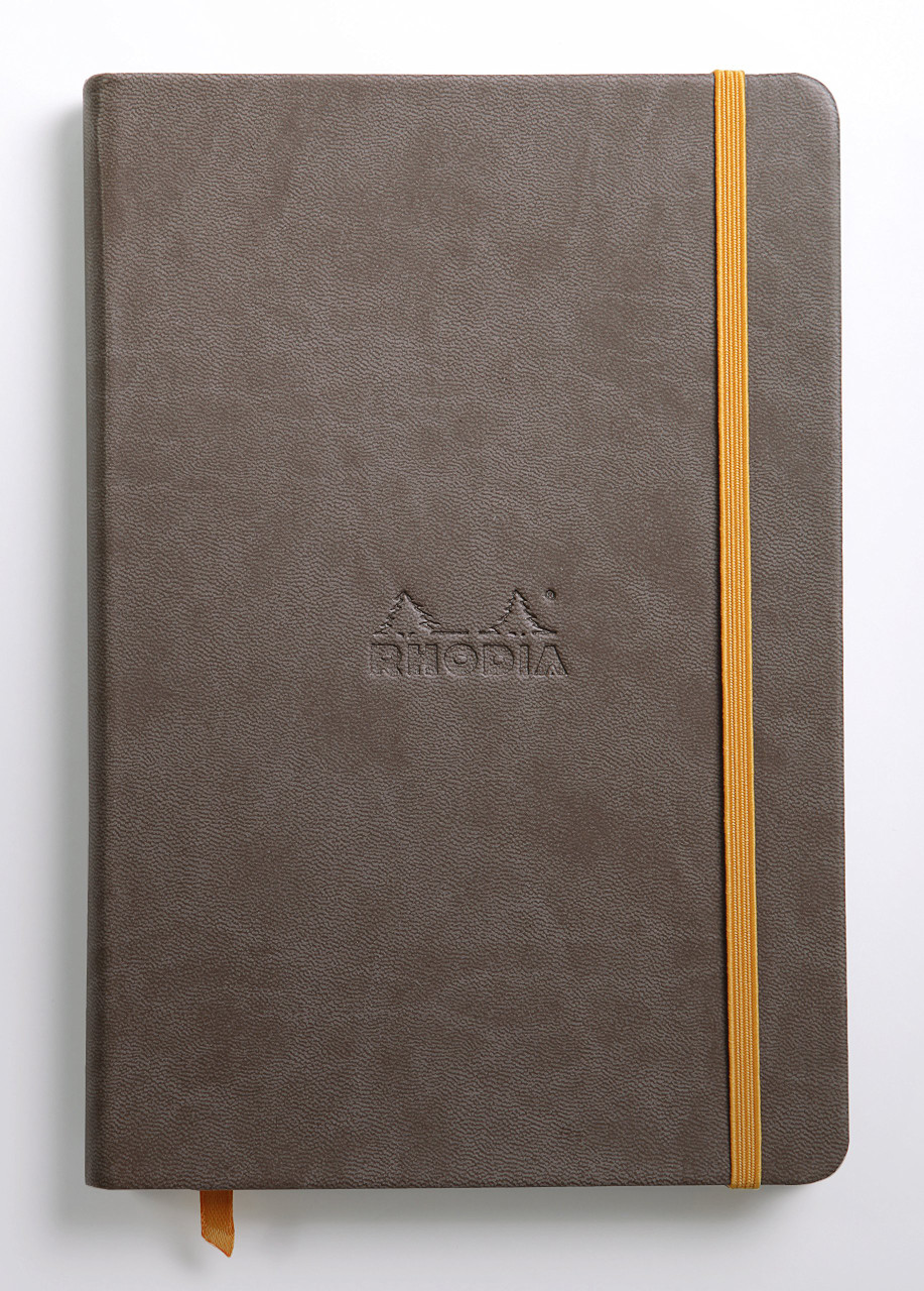 5.5 in x 8.25 118753 Rhodia Rhodiarama A5 Webnotebook Lined Poppy 