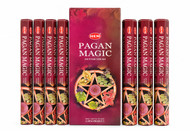 Hem Pagan Magic Incense Sticks - 120 Stick Bulk Box (6 Inner Tubes of 20)