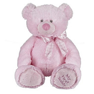 Ganz My First Teddy Plush, 19", Pink