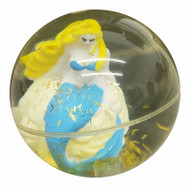 Ganz Blinking Light Up Bouncing Balls for Kids ~ Floating Mermaid, Unicorn or Glitter Bunny Inside (Mermaid)
