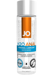 JO H2O Anal Water Based Personal Natural Lubricant, Original 8 ounce, Sex lube for Men, Women, Couples