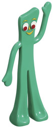 Gumby 6" Bendable Rubber Figure