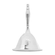 Altar Bell - Silver Plated - 3 Inches H (Pentacle)