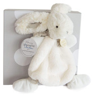 Doudou et Compagnie - DC2123 White Soft Plush Bunny 10.23"