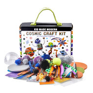 Kid MadeCrafts for Kids - Modern Cosmic Craft Kit - Outer Space Toy Building Art Supplies