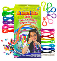 Choose Friendship My Lanyard Maker Refill Kit, Jewelry Making Kit and Lanyard Lacing Bracelet Kit for Kids, 160 items