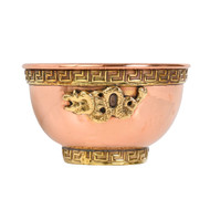 Dragon Copper Offering Bowl for Altar Use, Rituals, Incense, Smudging, and Decoration 3 Inches