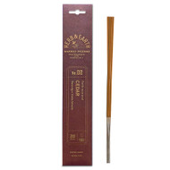 Herb and Earth Japanese Bamboo Incense, Cedar, 20 Sticks