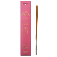 Herb and Earth Japanese Bamboo Incense, Rose, 20 Sticks