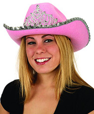 Jacobson Hat Company Felt Cowboy Hat with Tiara
