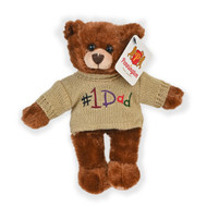 Pennington Sweater Teddy Bear Plush #1 Dad 8" inch