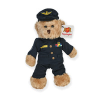 Pennington Classic Costume Teddy Bear Plush, Air Force, 10" inch