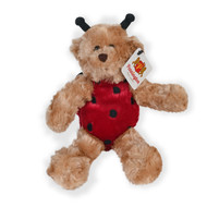 Pennington Classic Costume Teddy Bear Plush, Ladybug, 10" inch