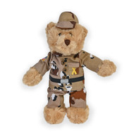 Pennington Classic Costume Teddy Bear Plush, Desert Camo, 10" inch