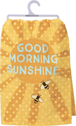 Primitives by Kathy Dish Towel Good Morning Sunshine
