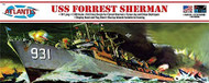 USS Forrest Sherman Destroyer Plastic Model Ship Kit 1/320 Atlantis