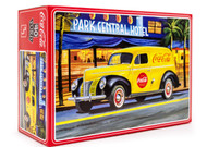 AMT 1940 Ford Coca-Cola Delivery Sedan - 1/25 Scale Model Kit - Buildable Vintage Vehicles for Kids and Adults