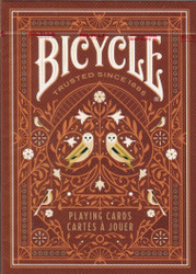Bicycle Aviary Orange Playing Card Deck