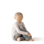 Willow Tree Caring Child, Sculpted Hand-Painted Figure