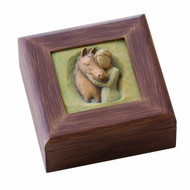 Willow Tree Quiet Strength, Sculpted Hand-Painted Memory Box