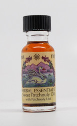 Sweet Patchouli - Sun's Eye Herbal Essential Oils - 1/2 Ounce Bottle