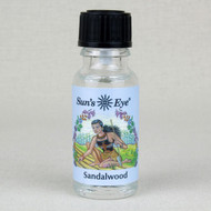 Sandalwood - Sun's Eye Pure Oils - 1/2 Ounce Bottle