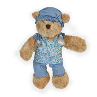 Pennington Classic Costume Teddy Bear Plush, Scrubs Blue, 10" inch