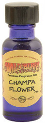 Wildberry Incense Oil 1/2 Ounce Bottle, Champa Flower